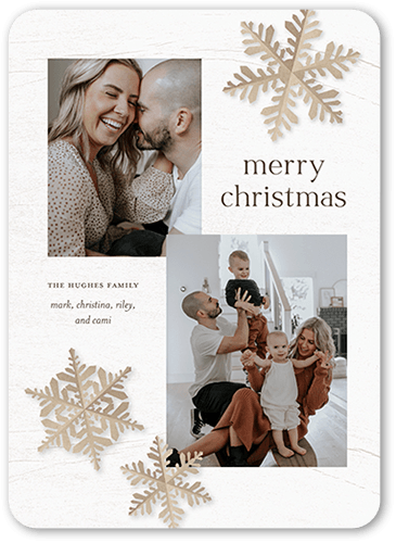 Quintessential Christmas 5x7 Stationery Card by Hello Little One