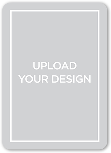 Upload Your Own Design Rehearsal Dinner Invitation, White, 100% Recycled Cardstock , Rounded
