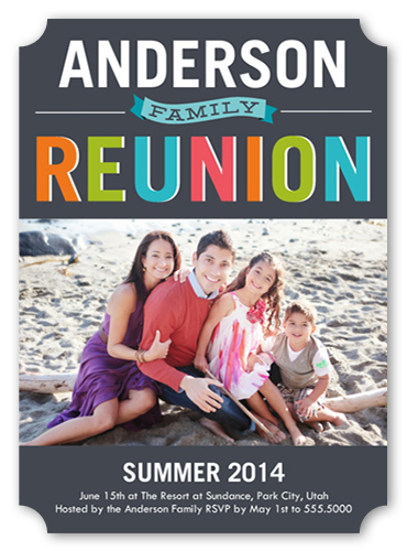 Family Reunion Invitations