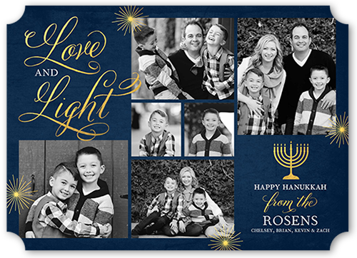 Photo Hanukkah Cards