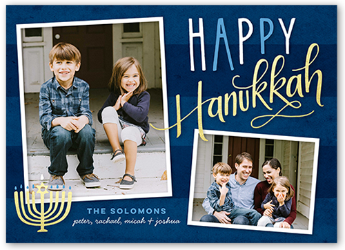 Contemporary Hanukkah Cards