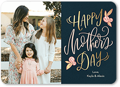 Personalized mother's best sale day card