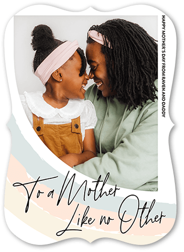 Like No Other Mother's Day Card, White, 5x7, Matte, Signature Smooth Cardstock, Bracket