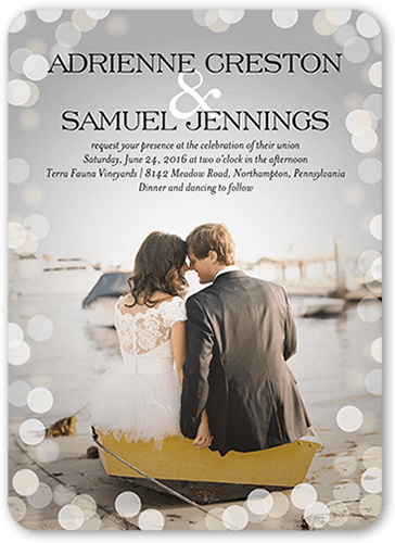 photo wedding invitations