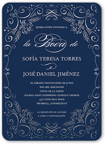 Pergamino Antojadizo Wedding Invitations | Shutterfly