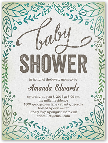 Diaper Party Invitations Shutterfly