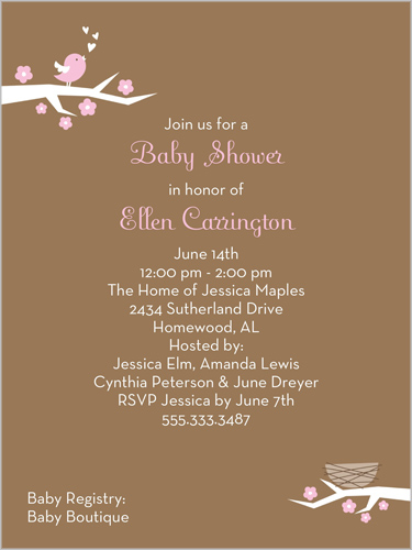 Come And Go Baby Shower Invitations 8