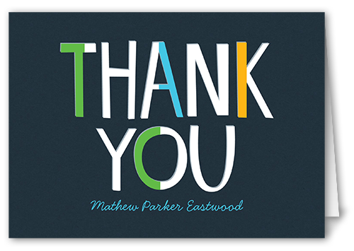 Just For You Thank You Card