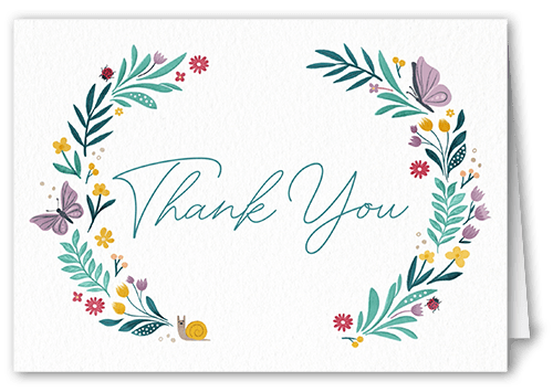 Thank You Cards Floral 