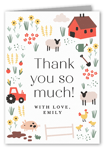 Baby Shower Thank You Cards