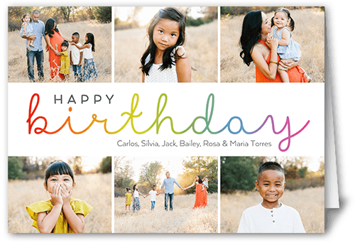 Custom Made Birthday Cards