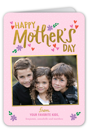 Delightful Details Mother's Day Card, Rounded Corners