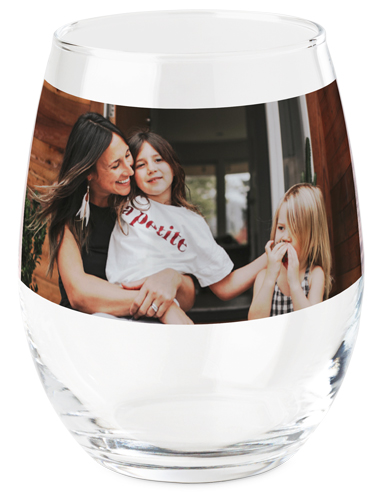 Wine for Mama Printed Wine Glass, Printed Wine, Set of 1, Pink