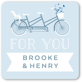 Bicycle Built for Three Stickers, StickersHeaven