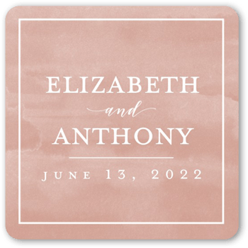 Watercolor Mountains Stickers, StickersDesert Rose