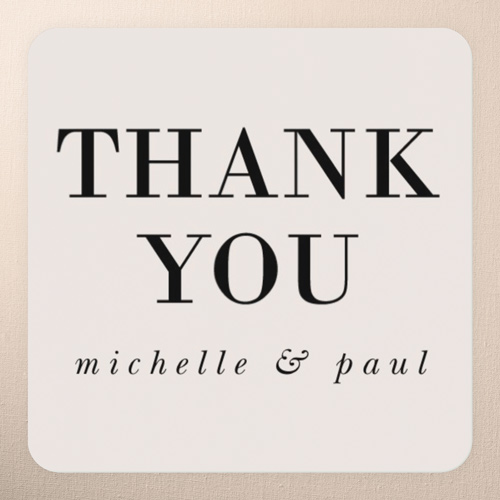 Big Letters Stickers, StickersWhisper Gray