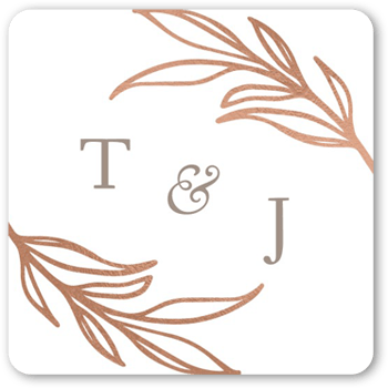 Ornate Oval Stickers, StickersBlush