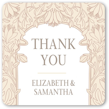 Newlywed Nouveau Stickers, StickersAlmond