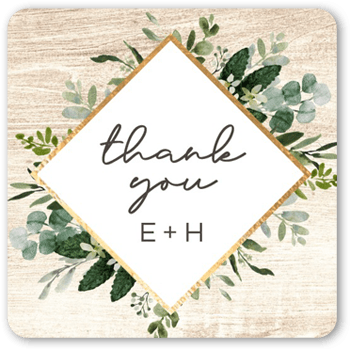 Naturally Green Stickers, StickersWhite