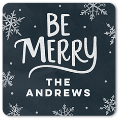 bold be merry stickers