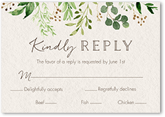 Wedding Rsvp Cards Response Cards Shutterfly