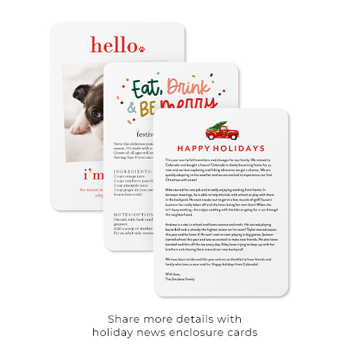 Can't pick a Holiday Card? Text Your Photo and Get 5 Free Card Designs! ⋆  Ruffled
