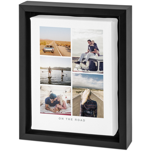 Gallery of Five Tabletop Framed Canvas Print, 5x7, Black, Tabletop Framed Canvas Prints, Multicolor