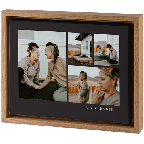 Hero Gallery of Four Tabletop Framed Canvas Print, 8x10, Natural, Tabletop Framed Canvas Prints, Multicolor