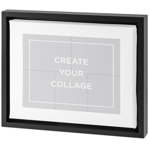 Create a Collage Tabletop Framed Canvas Print, 8x10, Black, Tabletop Framed Canvas Prints, Multicolor