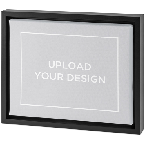 Upload Your Own Design Tabletop Framed Canvas Print, 8x10, Black, Tabletop Framed Canvas Prints, Multicolor