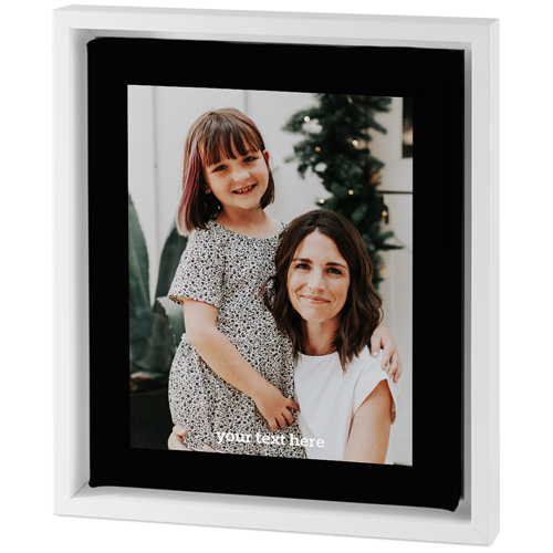 Gallery of One Portrait Tabletop Framed Canvas Print, 8x10, White, Tabletop Framed Canvas Prints, Multicolor