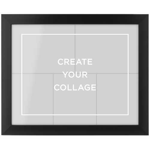 Create a Collage Tabletop Framed Prints, Black, None, 8x10, Multicolor, multi