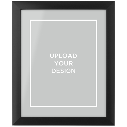 Upload Your Own Design Portrait Tabletop Framed Prints, Black, None, 8x10, Multicolor