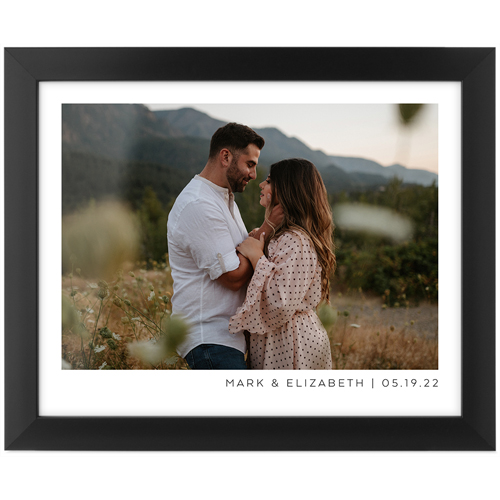 Gallery of One Tabletop Framed Prints, Black, None, 8x10, Multicolor