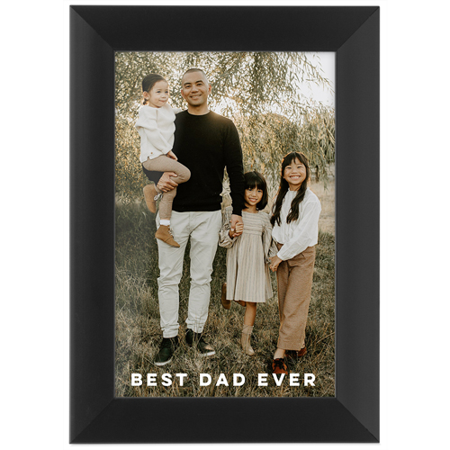 Photo Gallery Portrait Tabletop Framed Prints, Black, None, 4x6, Multicolor