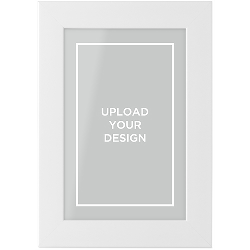 Upload Your Own Design Portrait Tabletop Framed Prints, White, None, 4x6, Multicolor