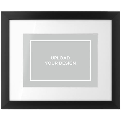 Upload Your Own Design Tabletop Framed Prints, Black, White, 5x7, Multicolor