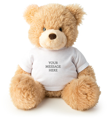 teddy bear with custom message
