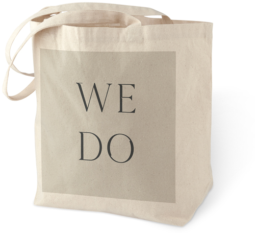 We Do Cotton Tote Bag, Multicolor