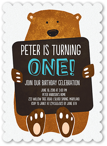 Birthday Invitations & Cards, B-Day Stationery