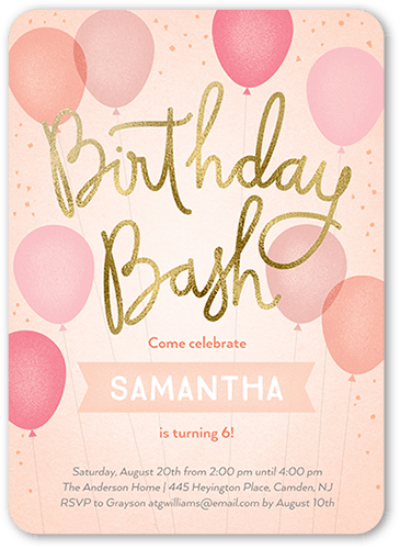 tiny prints invitations