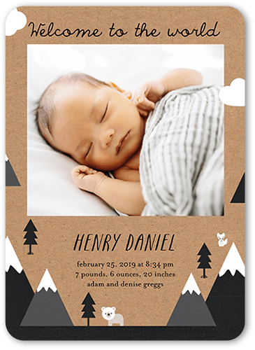 february birth announcements