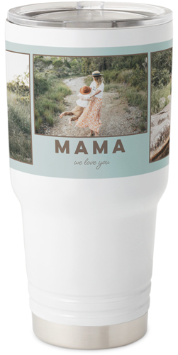 Serene Mama Travel Tumbler, 30oz, Green