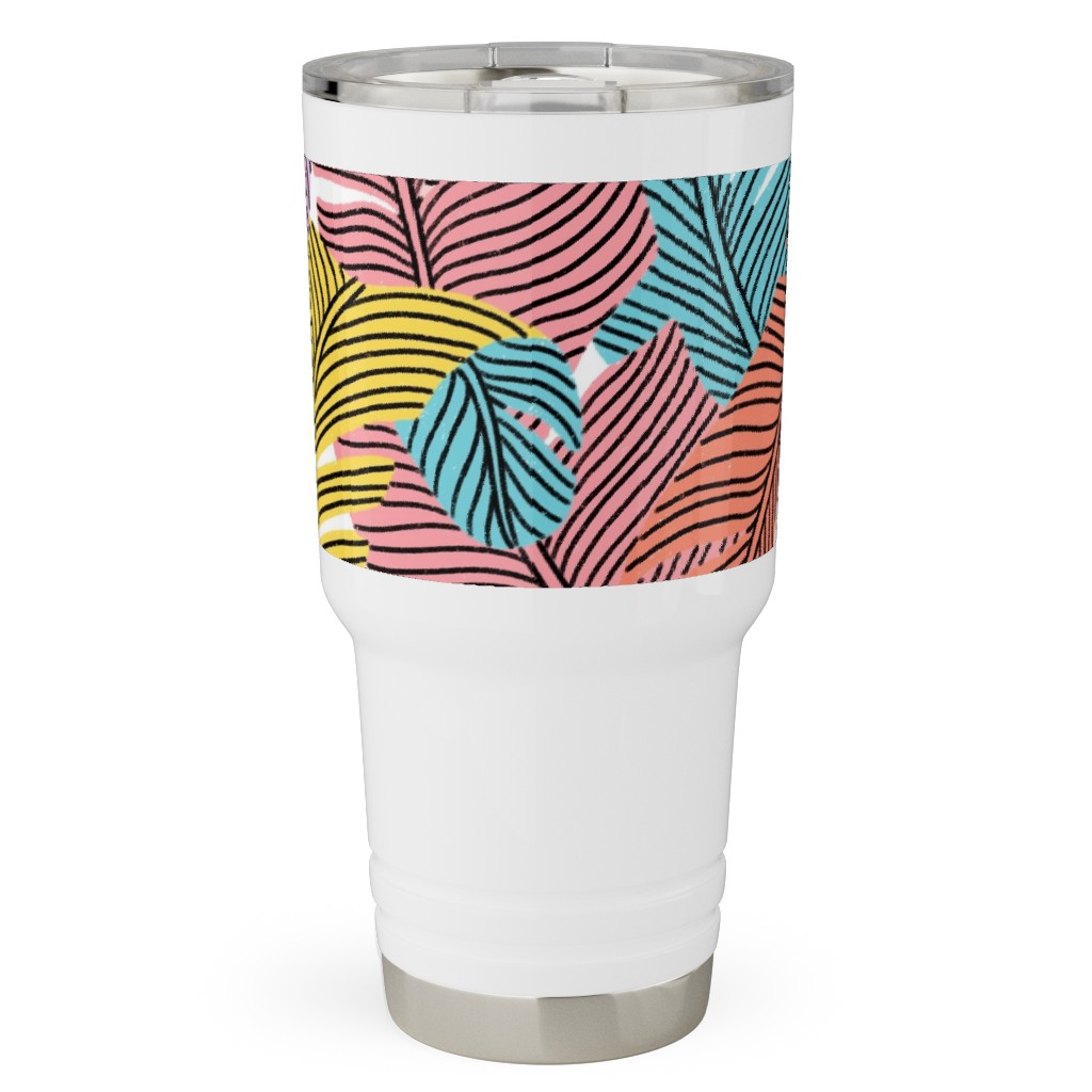 Always on the Bright Side - Multi Travel Tumbler, 30oz, Multicolor