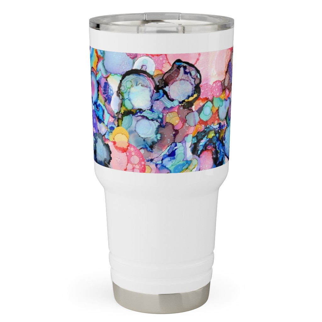 Watercolor-Designed Tumblers