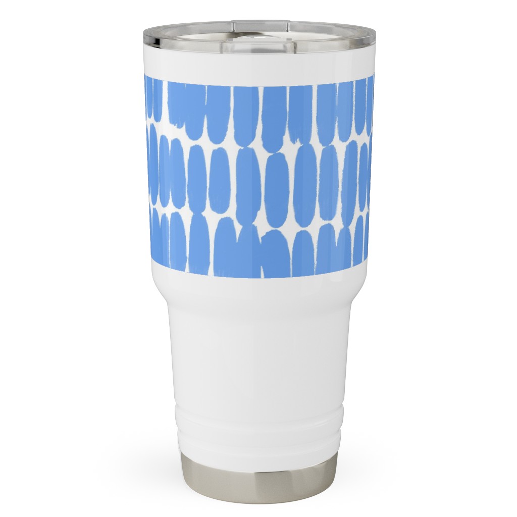 Hatches Travel Tumbler, 30oz, Blue, Periwinkle