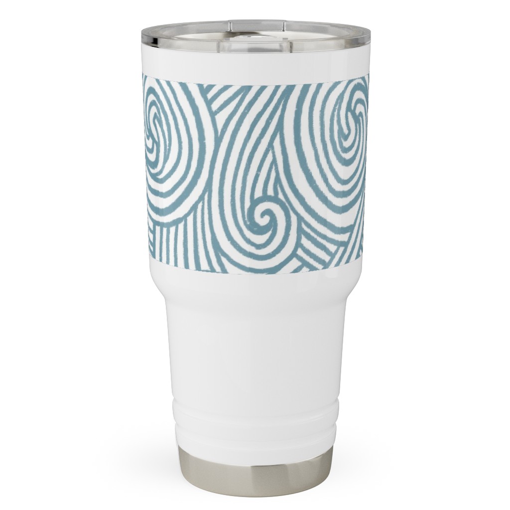 Kahuna Travel Tumbler, 30oz, Blue, True Blue