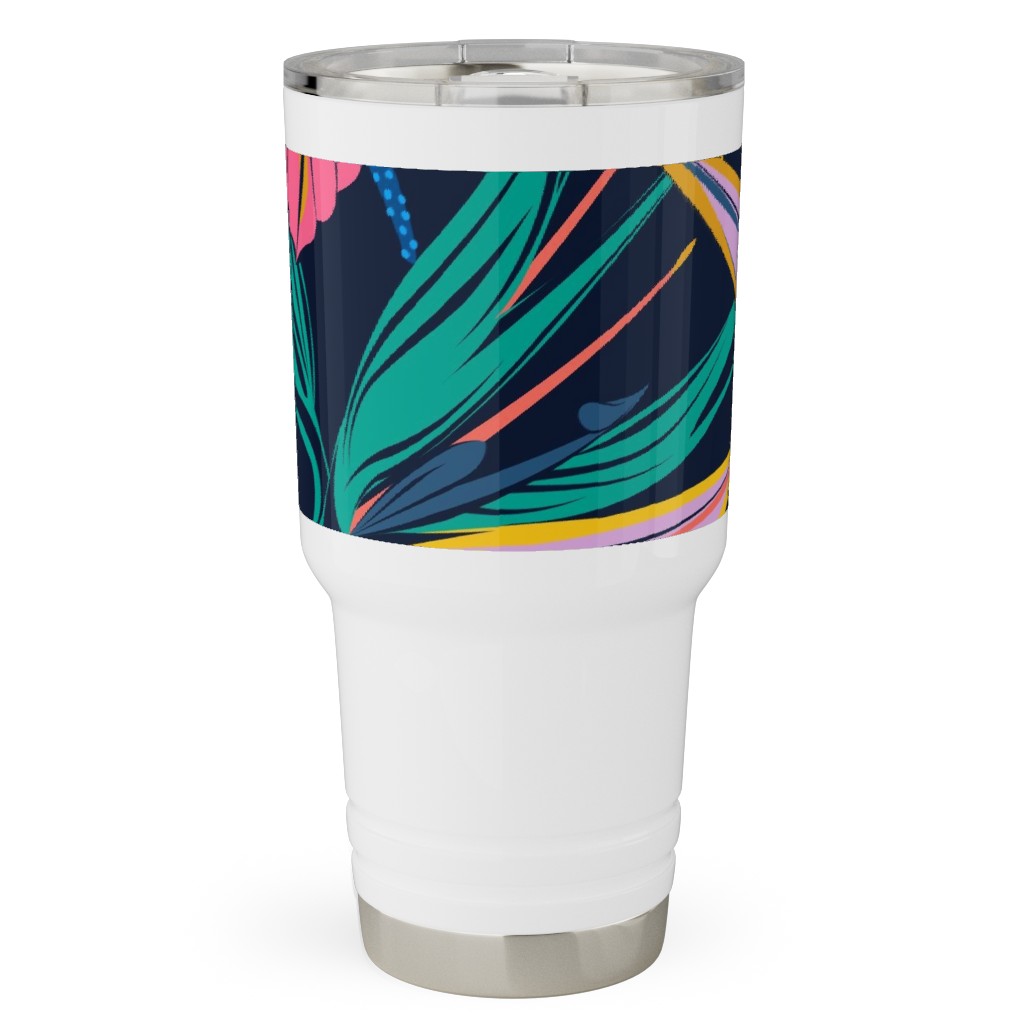 Electric Paradise Travel Tumbler, 30oz, Multicolor