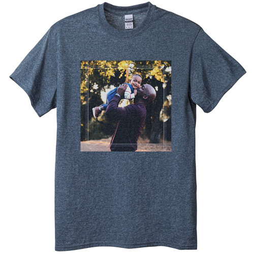 Intersecting Ways T-shirt, Adult (L), Gray, Customizable front & back, White, white