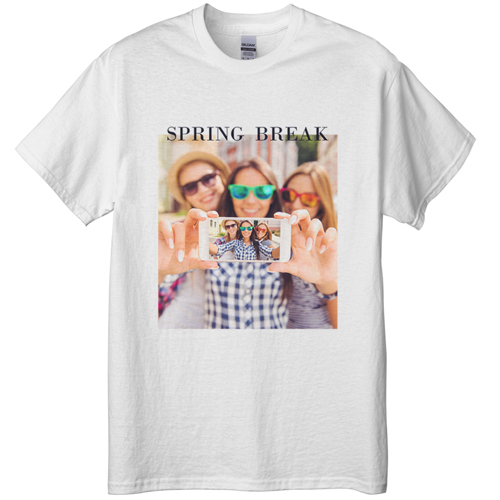 Modern Gallery of One T-shirt, Adult (3XL), White, Customizable front & back, White, white